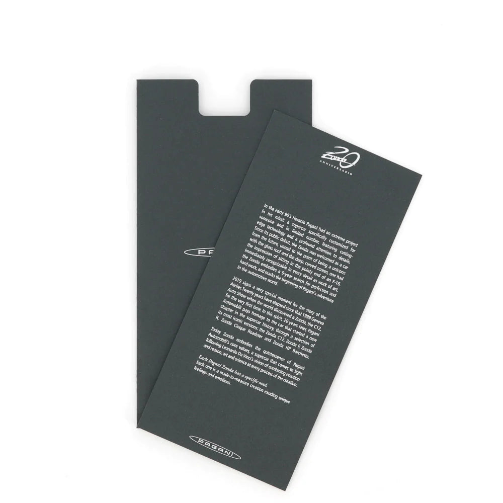 Pagani Automobili Postcard | Zonda 20th Anniversary