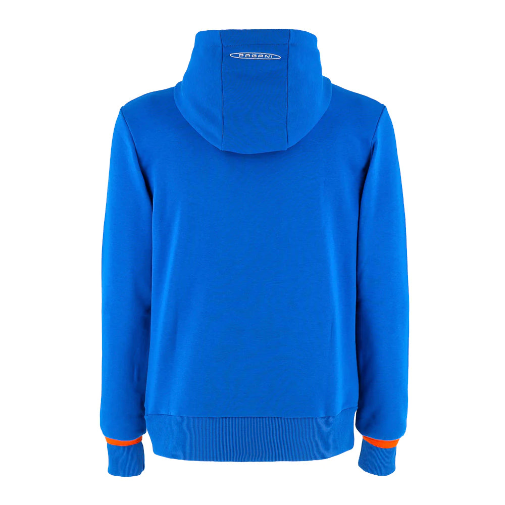 Pagani Automobili Men's Zonda 20th Anniversary C12 hoodie - Blue