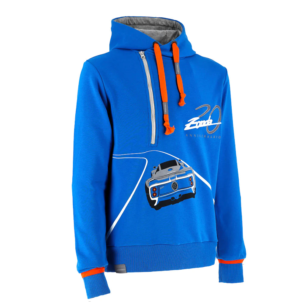 Pagani Automobili Men's Zonda 20th Anniversary C12 hoodie - Blue