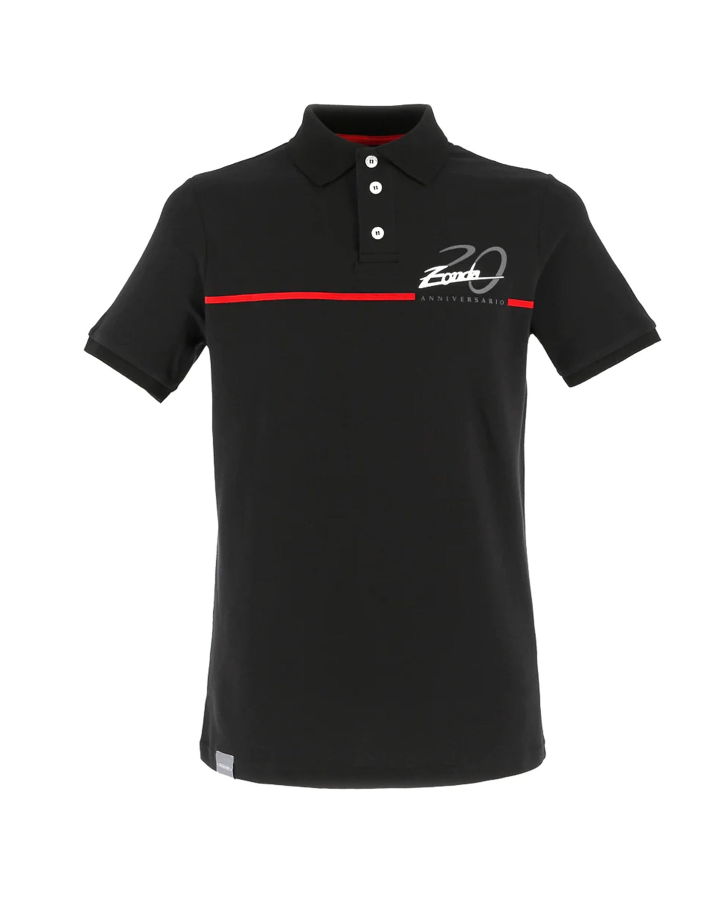 Pagani Automobili Men's Zonda 20th Anniversary Cinque Polo - Black