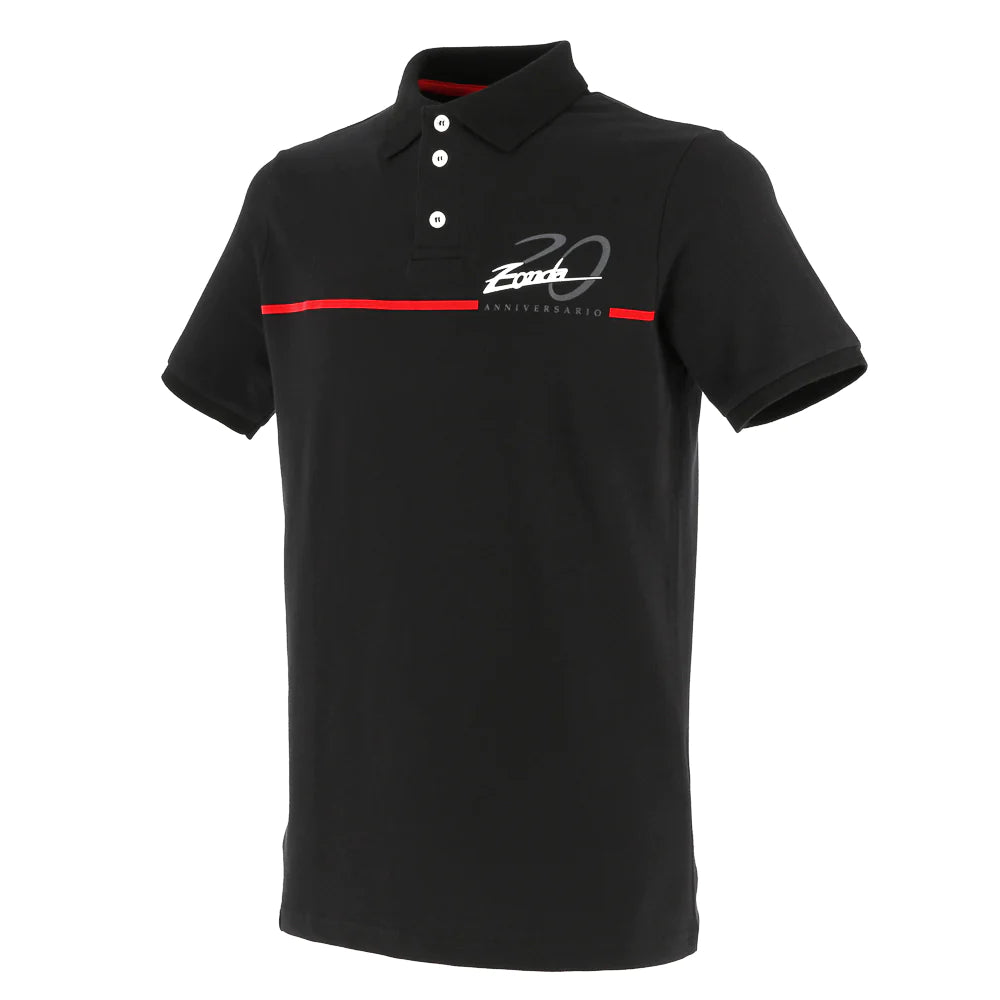Pagani Automobili Men's Zonda 20th Anniversary Cinque Polo - Black