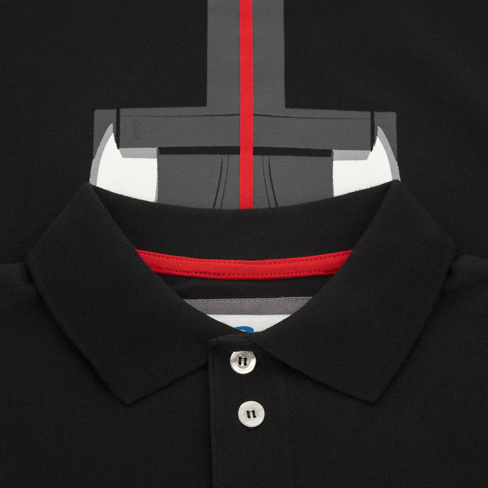 Pagani Automobili Men's Zonda 20th Anniversary Cinque Polo - Black