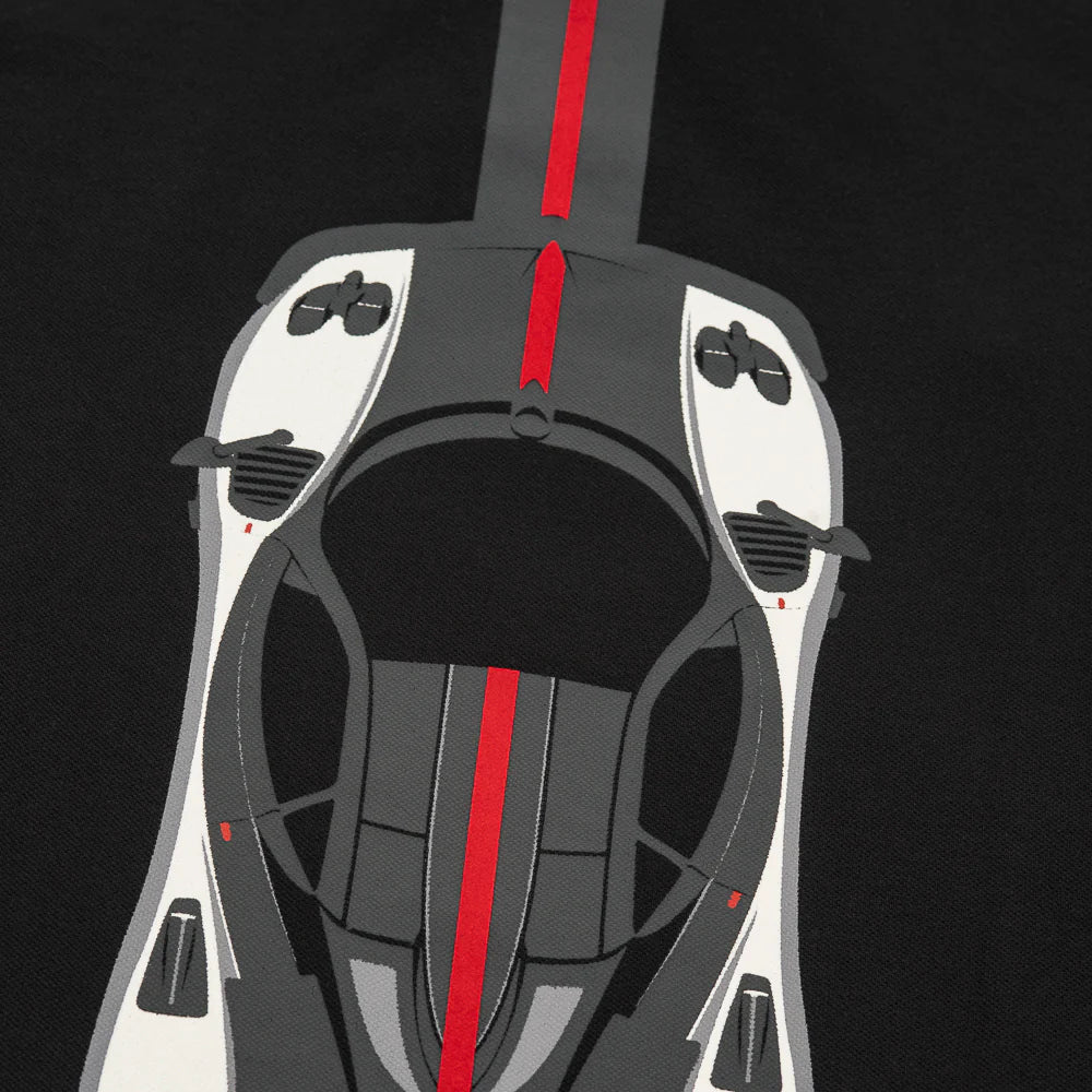 Pagani Automobili Men's Zonda 20th Anniversary Cinque Polo - Black