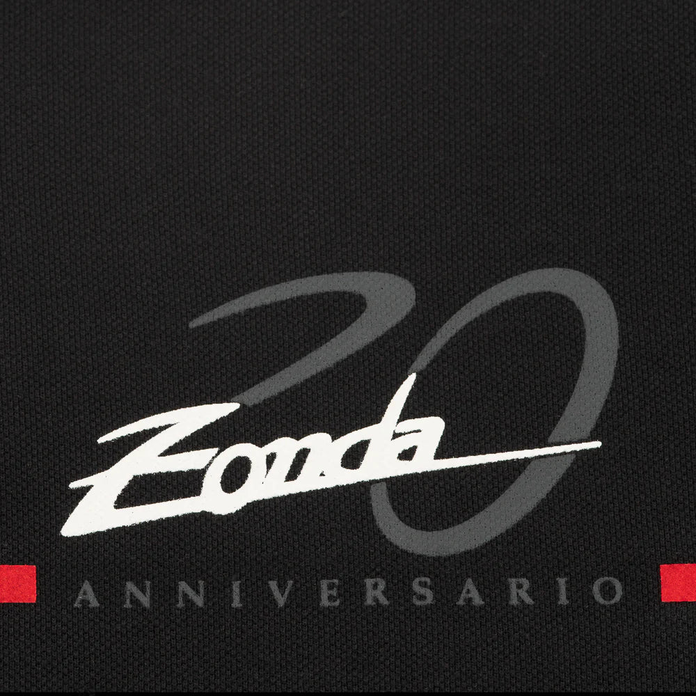 Pagani Automobili Men's Zonda 20th Anniversary Cinque Polo - Black