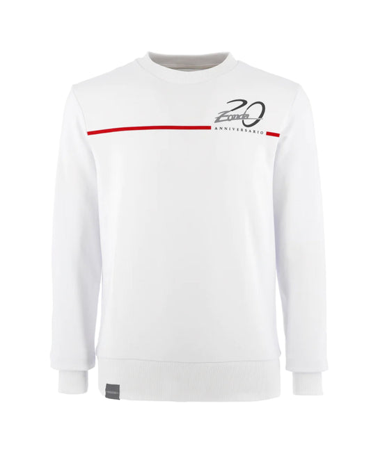 Pagani Automobili Men's Zonda Cinque Sweater | Zonda 20th Anniversary - White
