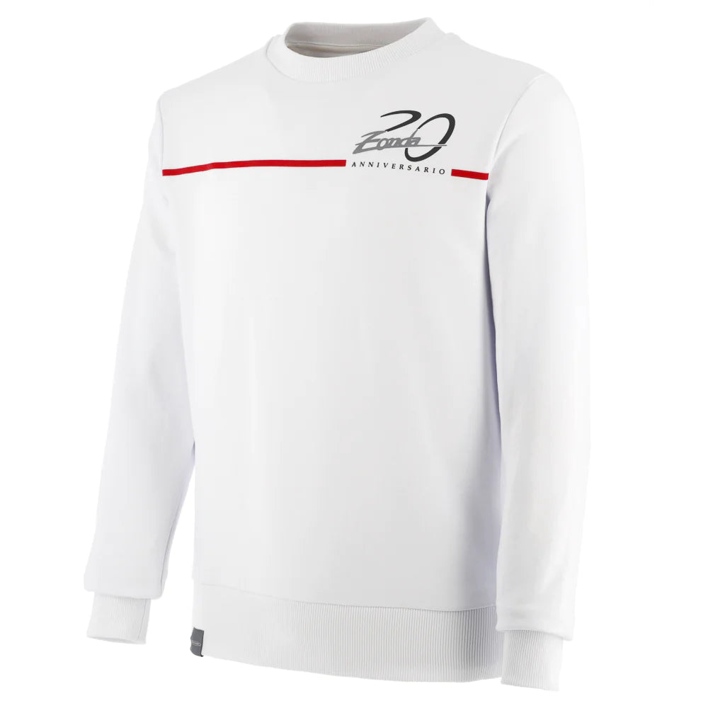 Pagani Automobili Men's Zonda Cinque Sweater | Zonda 20th Anniversary - White