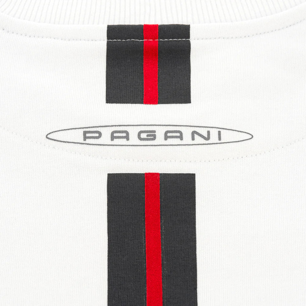 Pagani Automobili Men's Zonda Cinque Sweater | Zonda 20th Anniversary - White