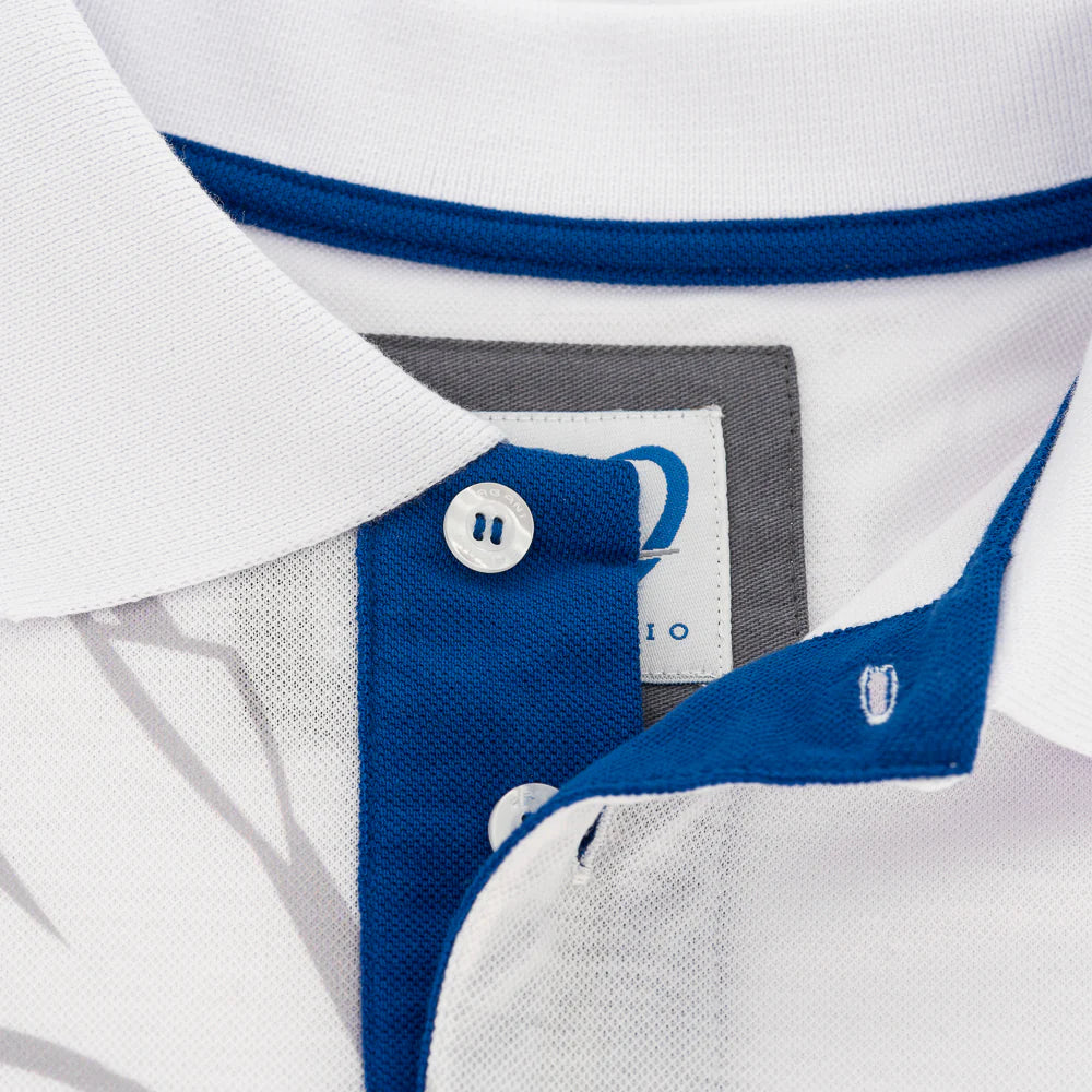 Pagani Automobili Men's Zonda HP Barchetta Polo | Zonda 20th Anniversary - White