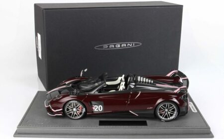 Pagani Automobili Huayra Roadster BC 1:18 Scale Model - Burgundy
