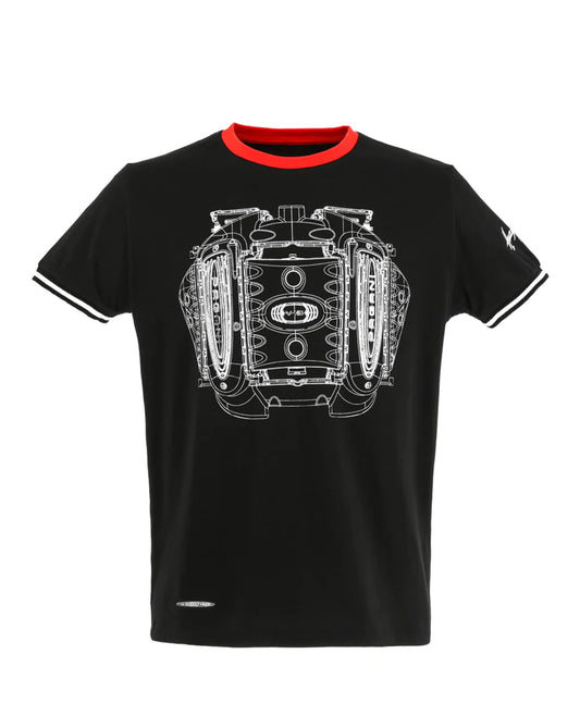 Pagani Automobili Huayra Roadster BC Men’s Engine T-Shirt - Black