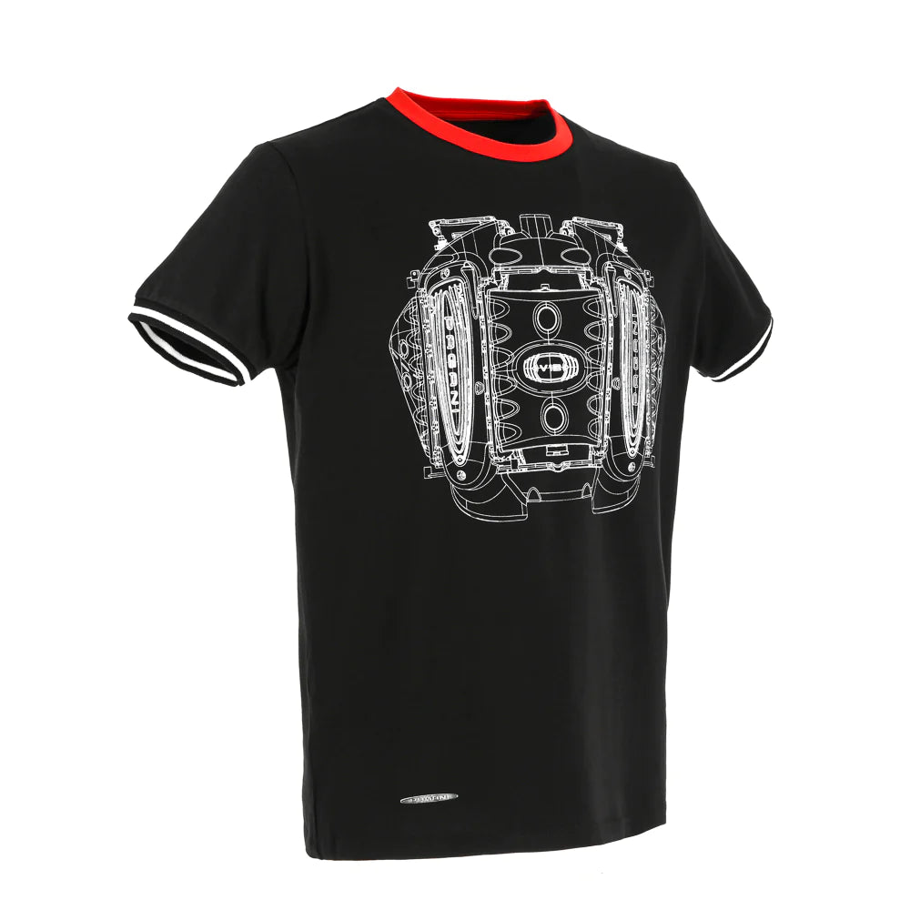 Pagani Automobili Huayra Roadster BC Men’s Engine T-Shirt - Black