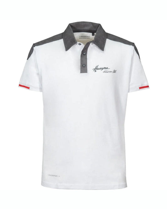 Pagani Automobili Huayra Roadster BC Sketch Men’s Polo - White