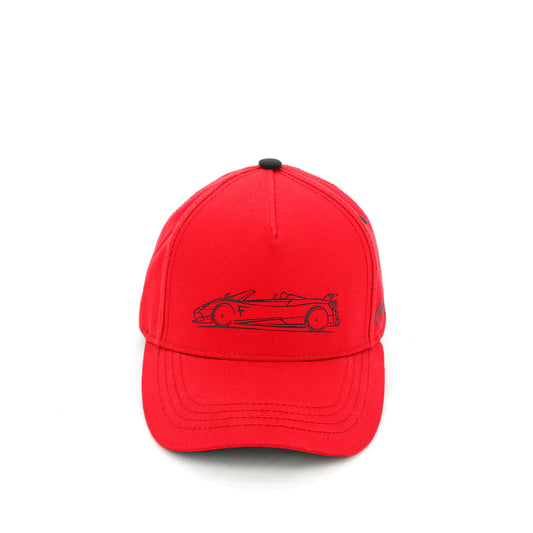Pagani Automobili Kids’ Red Cap | Huayra Roadster BC Collection