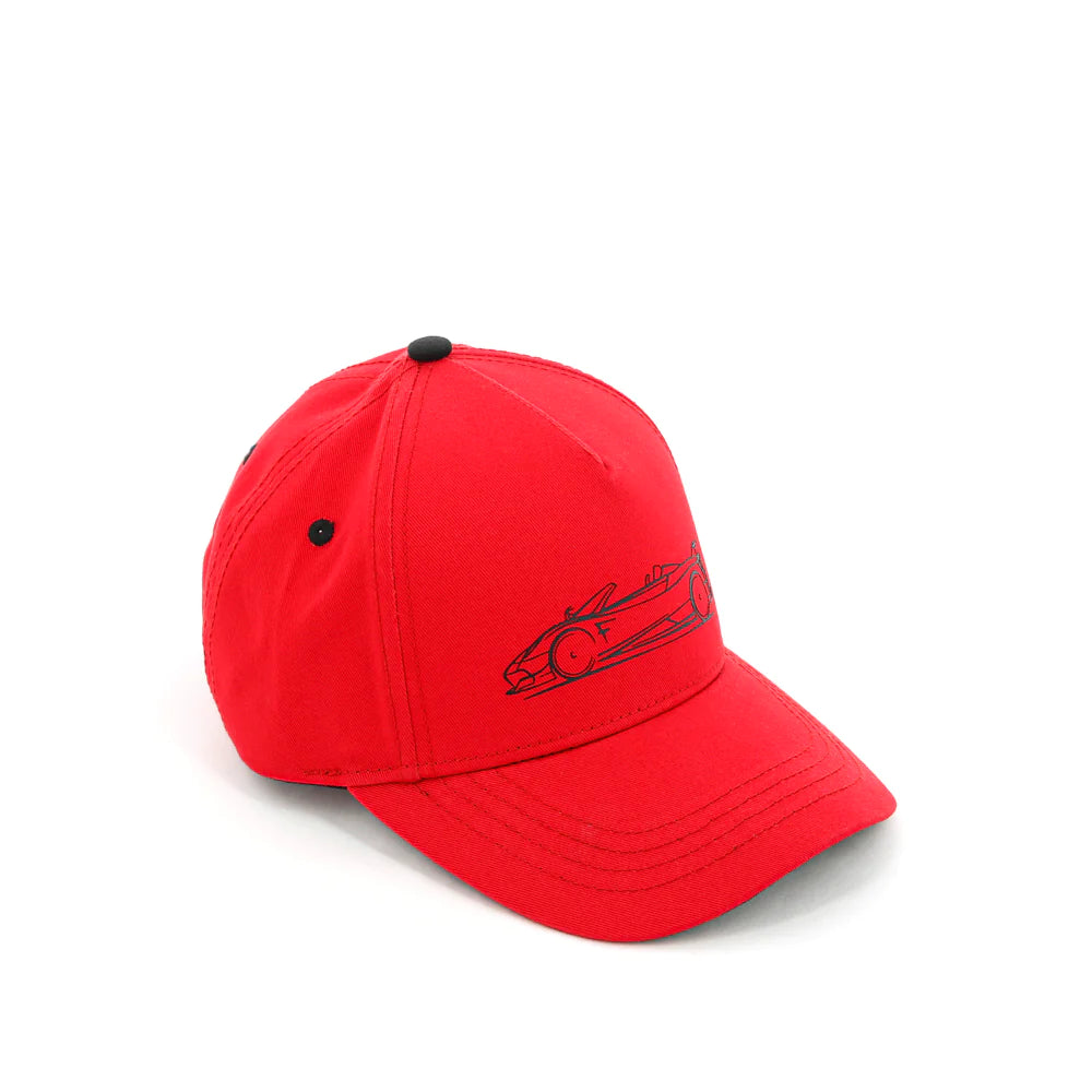 Pagani Automobili Kids’ Red Cap | Huayra Roadster BC Collection