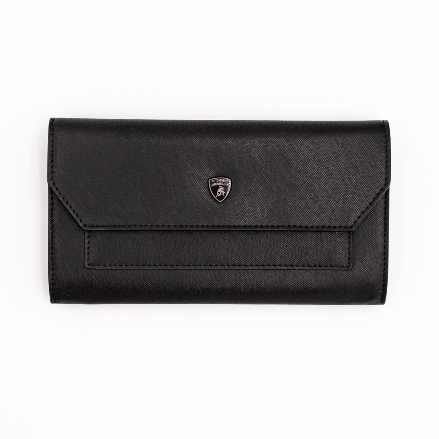 Automobili Lamborghini Women's Classic Leather Wallet - Black