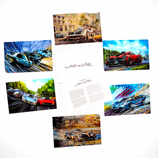 Pagani Automobili Heritage Postcards