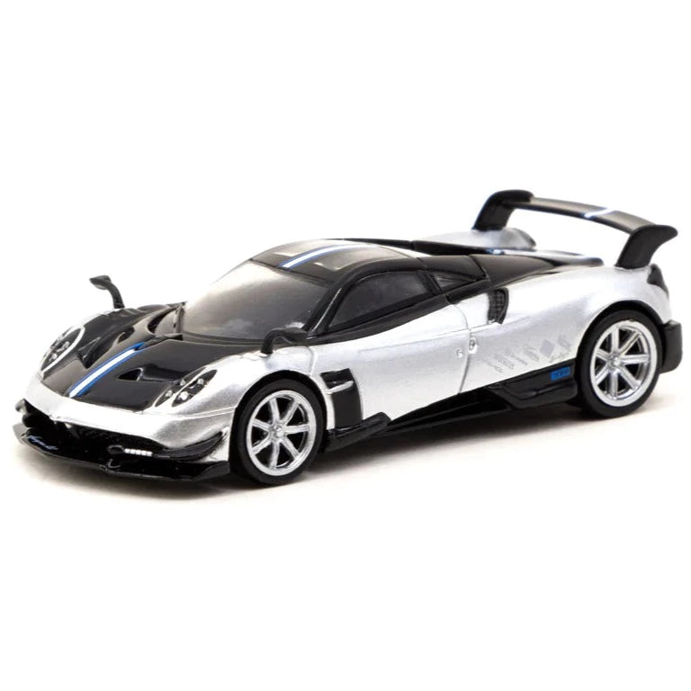 Pagani Automobili Tarmac Works 1/64 Scale model - Pagani Huayra BC | Grigio Mercurio
