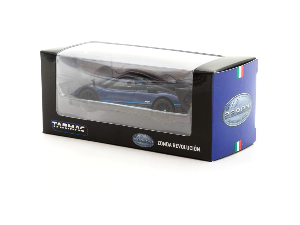 Tarmac Works - Pagani Zonda Revolución Blue Metallic | 1/64