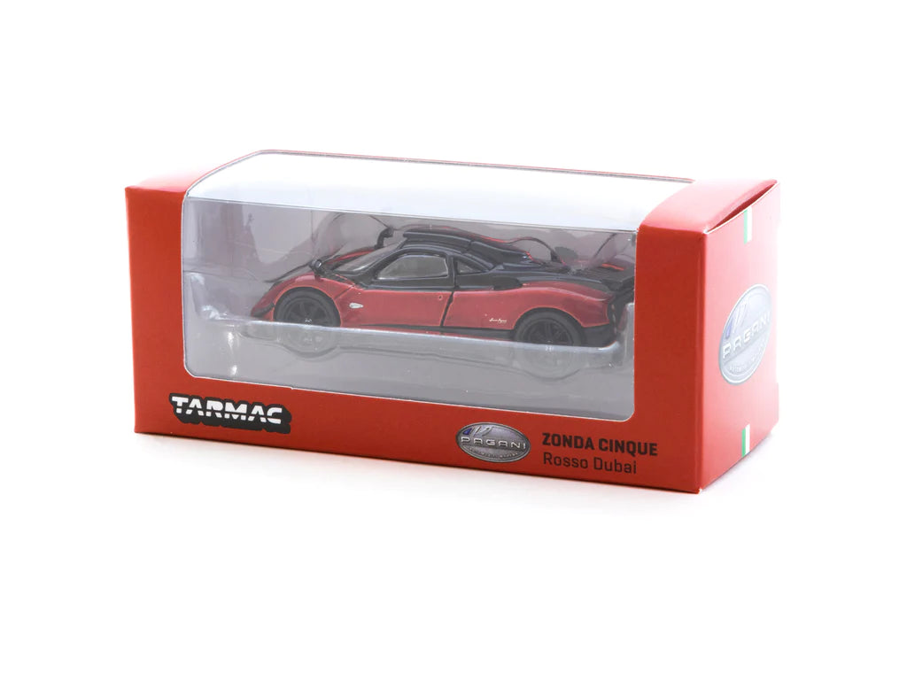 Tarmac Works - Pagani Zonda Cinque Rosso Dubai | 1/64