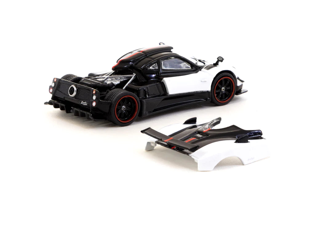 Pagani Automobili Tarmac Works 1/64 Scale model - Pagani Zonda Cinque | Bianco Benny