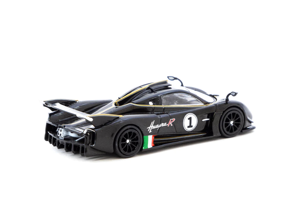 Pagani Automobili Tarmac Works 1/64 Scale model - Pagani Huayra R | Nero Oro