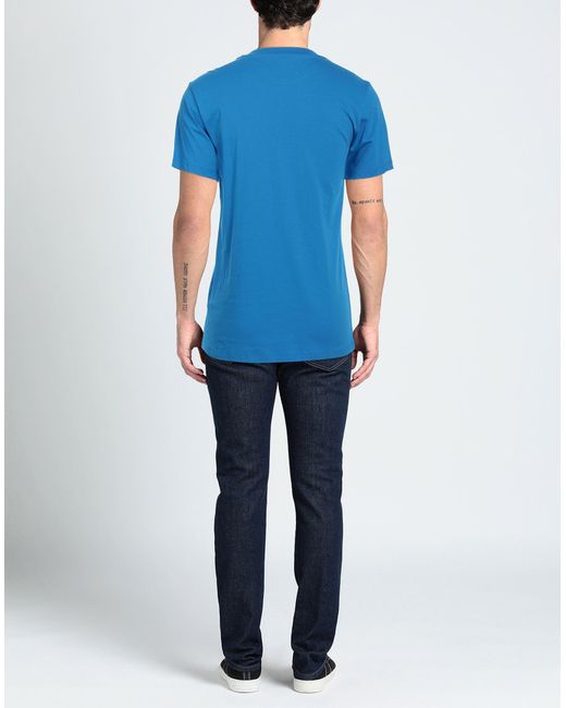 Automobili Lamborghini Men's Sant'Agata Bolognese T-Shirt - Blu Cepheus
