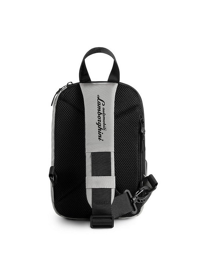 Automobili Lamborghini Cross-body Backpack - Grey