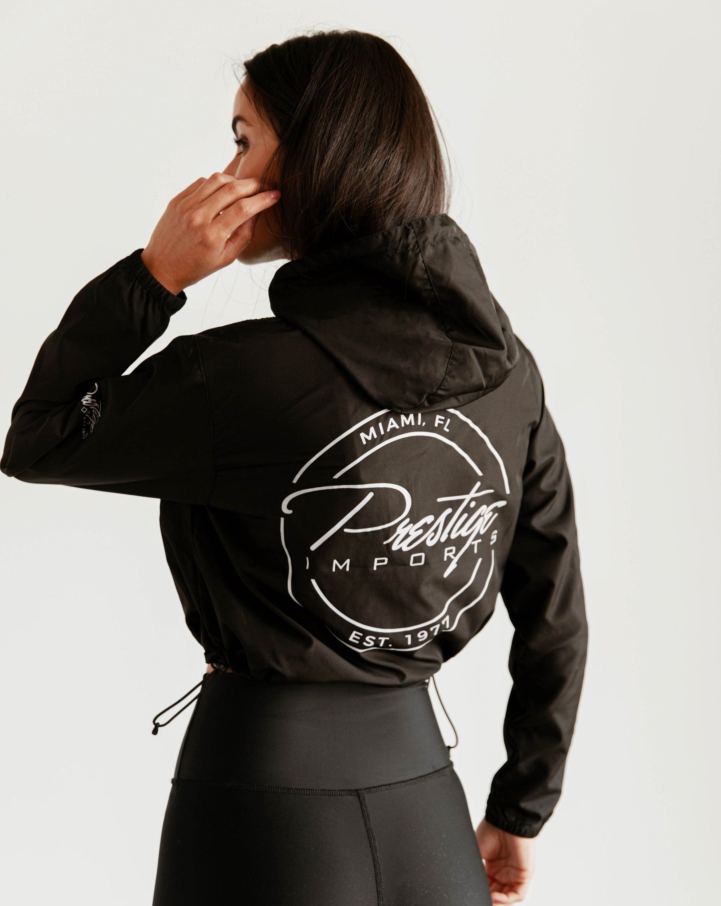 Core Women's Crop Adjustable Windbreaker