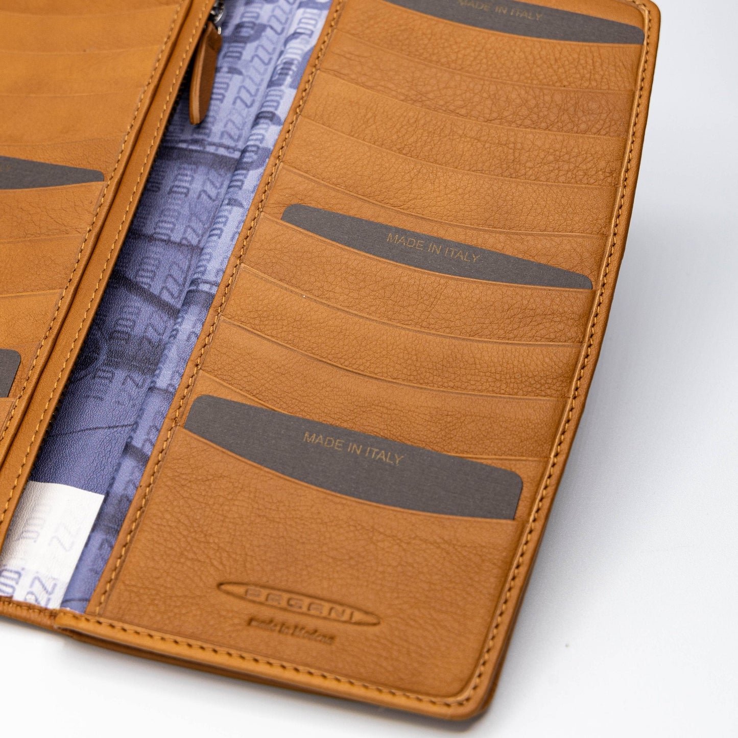 Pagani Automobili Leather Document Holder