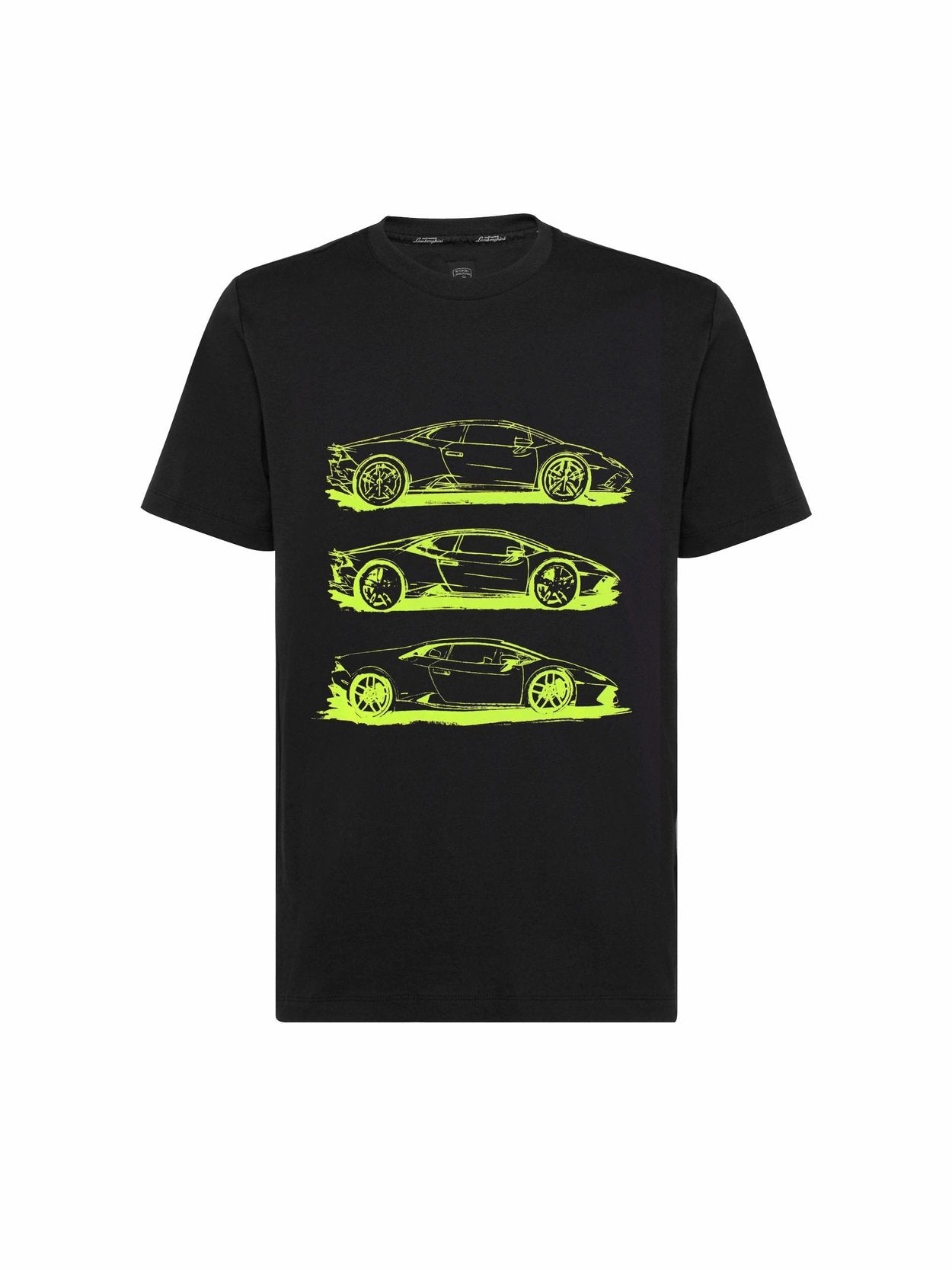 Automobili Lamborghini Huracán EVO RWD Sketch T-Shirt - Black
