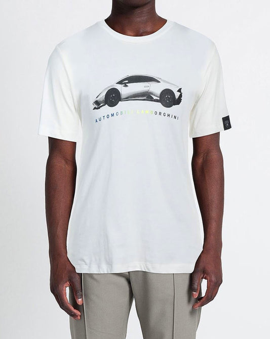 Automobili Lamborghini Huracan Evo RWD T-Shirt - White
