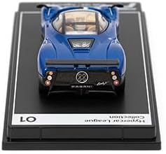 PosterCars - Pagani Zonda F Argentina Blue | 1:64 Scale