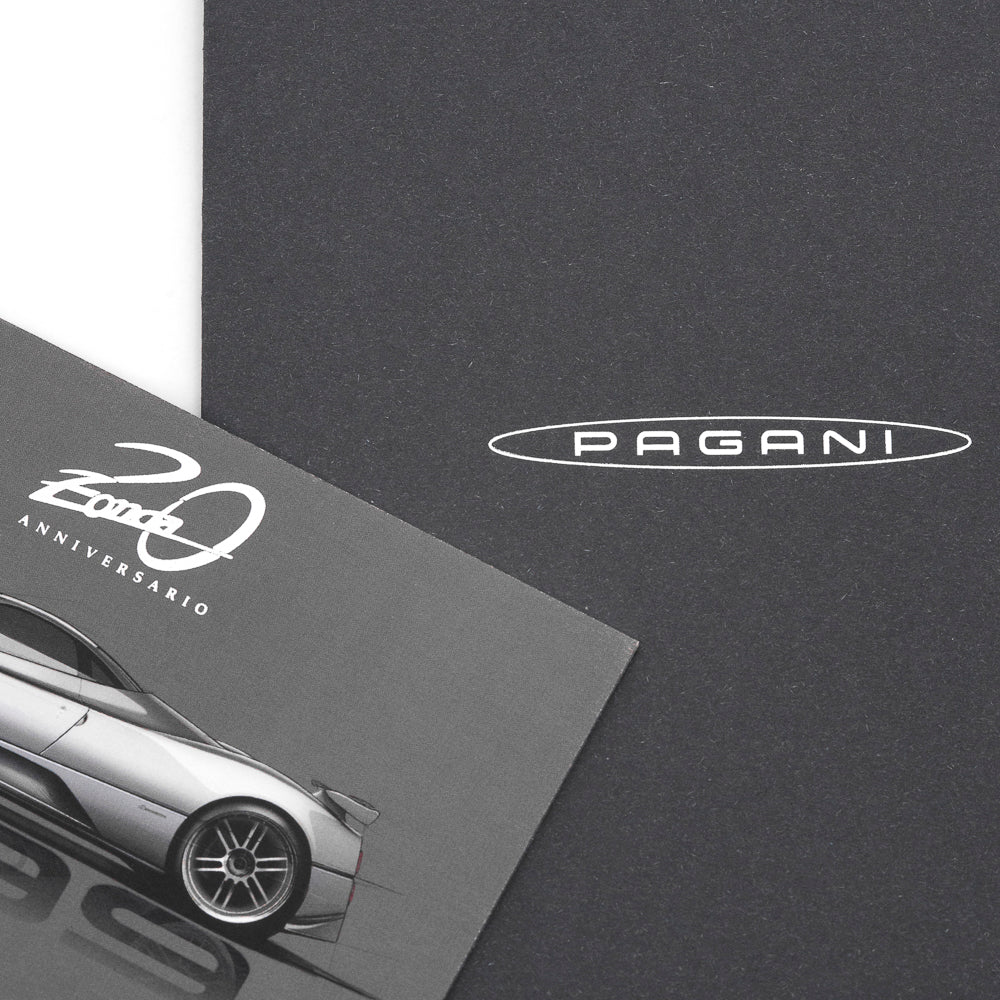 Pagani Automobili Postcard | Zonda 20th Anniversary