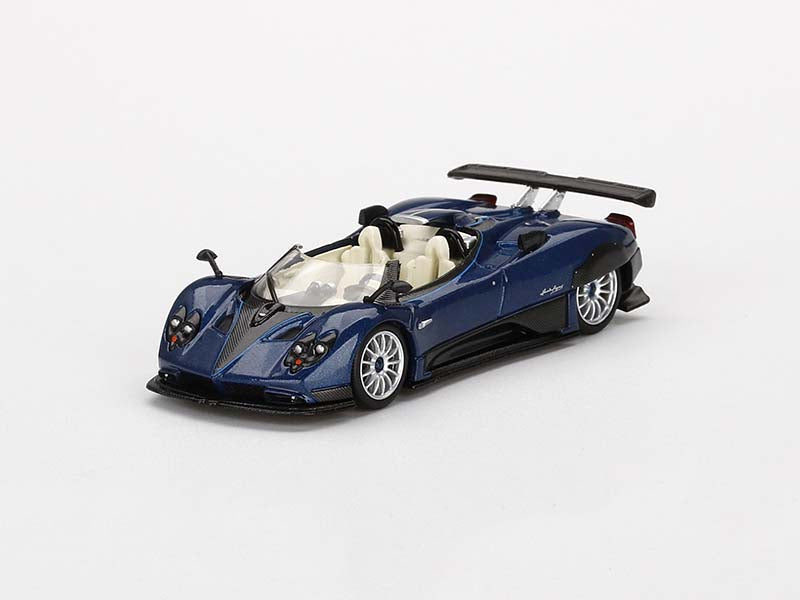 Pagani Automobili - Zonda HP Barchetta Blue Diecast | 1:64 Scale Model