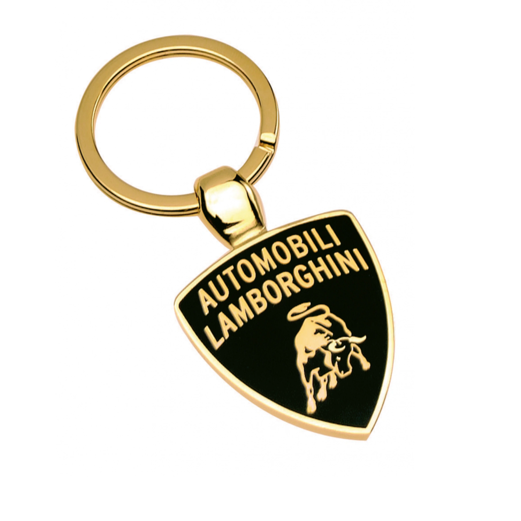 Automobili Lamborghini Shield Logo Keyring